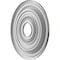 Ekena Millwork Cole PVC Ceiling Medallion (Fits Canopies up to 4 1/2"), Metallic Drk Bronze, 16"OD x 3 1/2"ID x 1"P CMP16COCDB - alternate 3